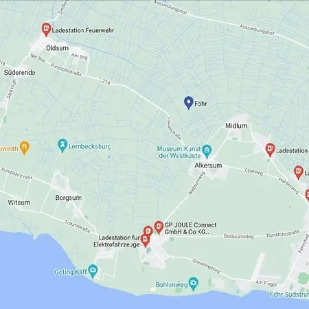 Haus Bi De Wyk A1 Апартаменты Вик-ауф-Фёр